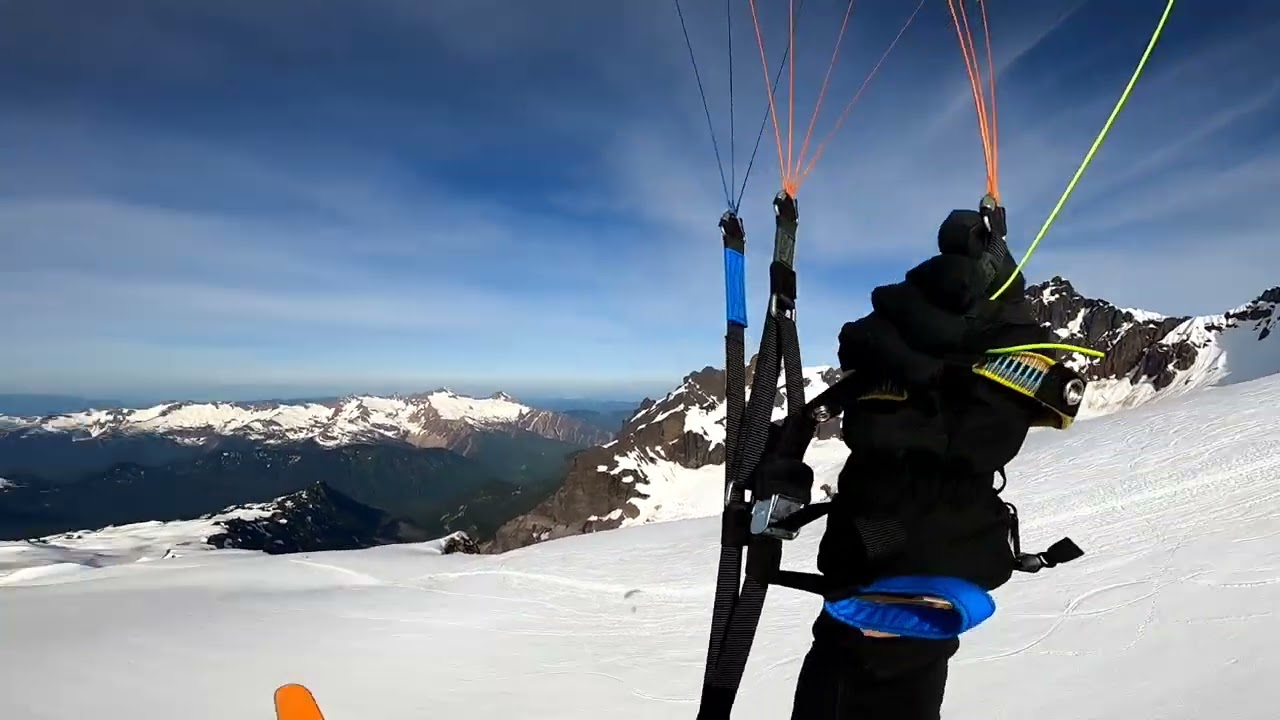 [speed flying] mount Baker top to bottom