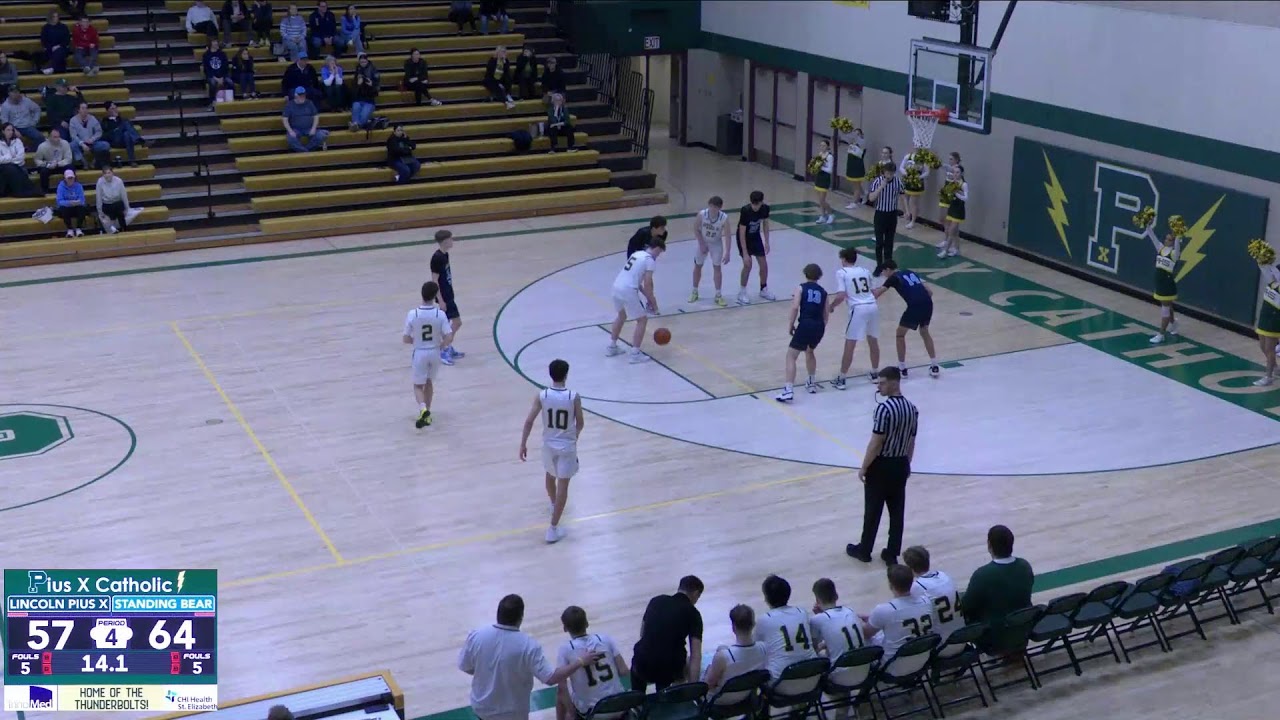 Pius X High School vs Lincoln Standing Bear High School Mens Other Basketball