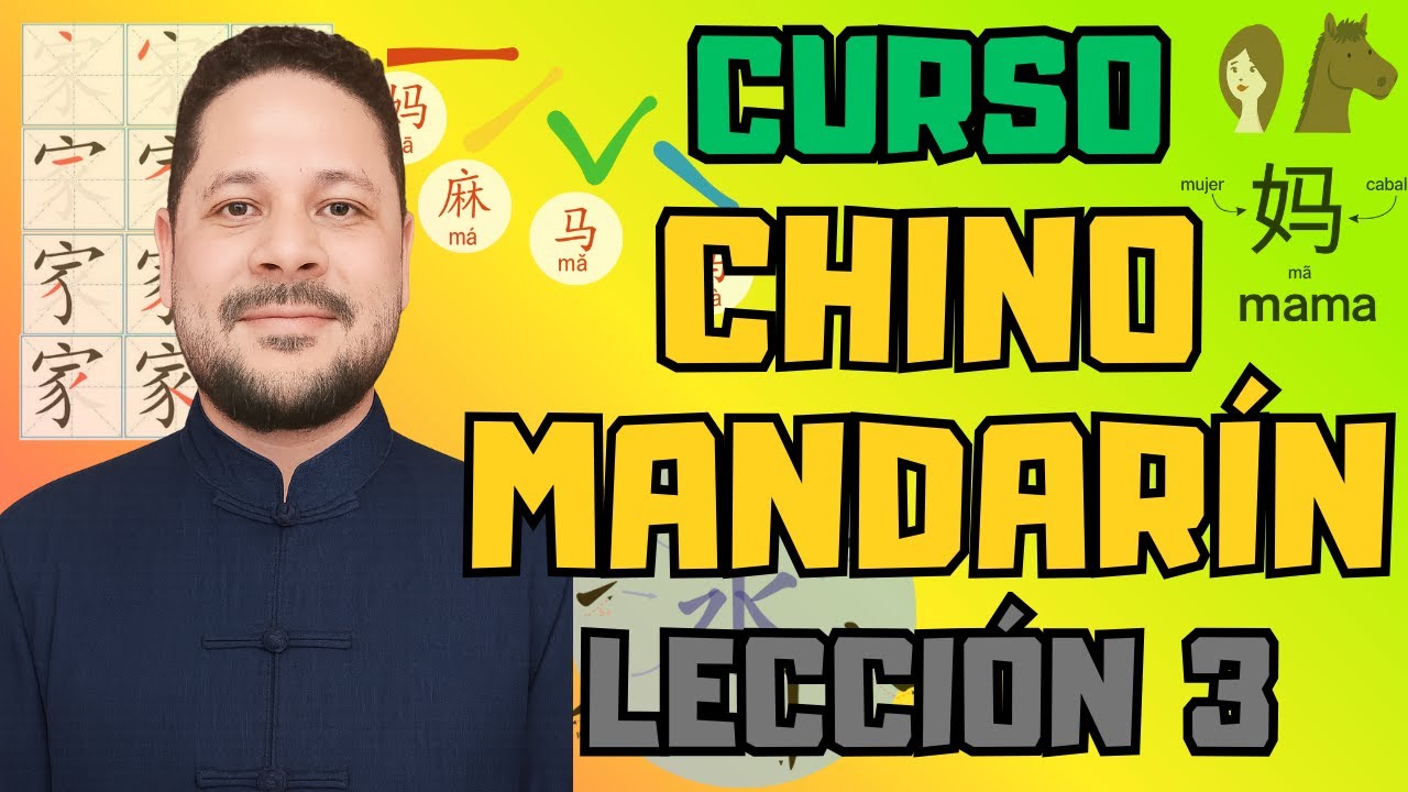 Curso de Chino Mandarín Completo desde Cero: Lección 3 | Aprende Chino | saludar presentarse chino