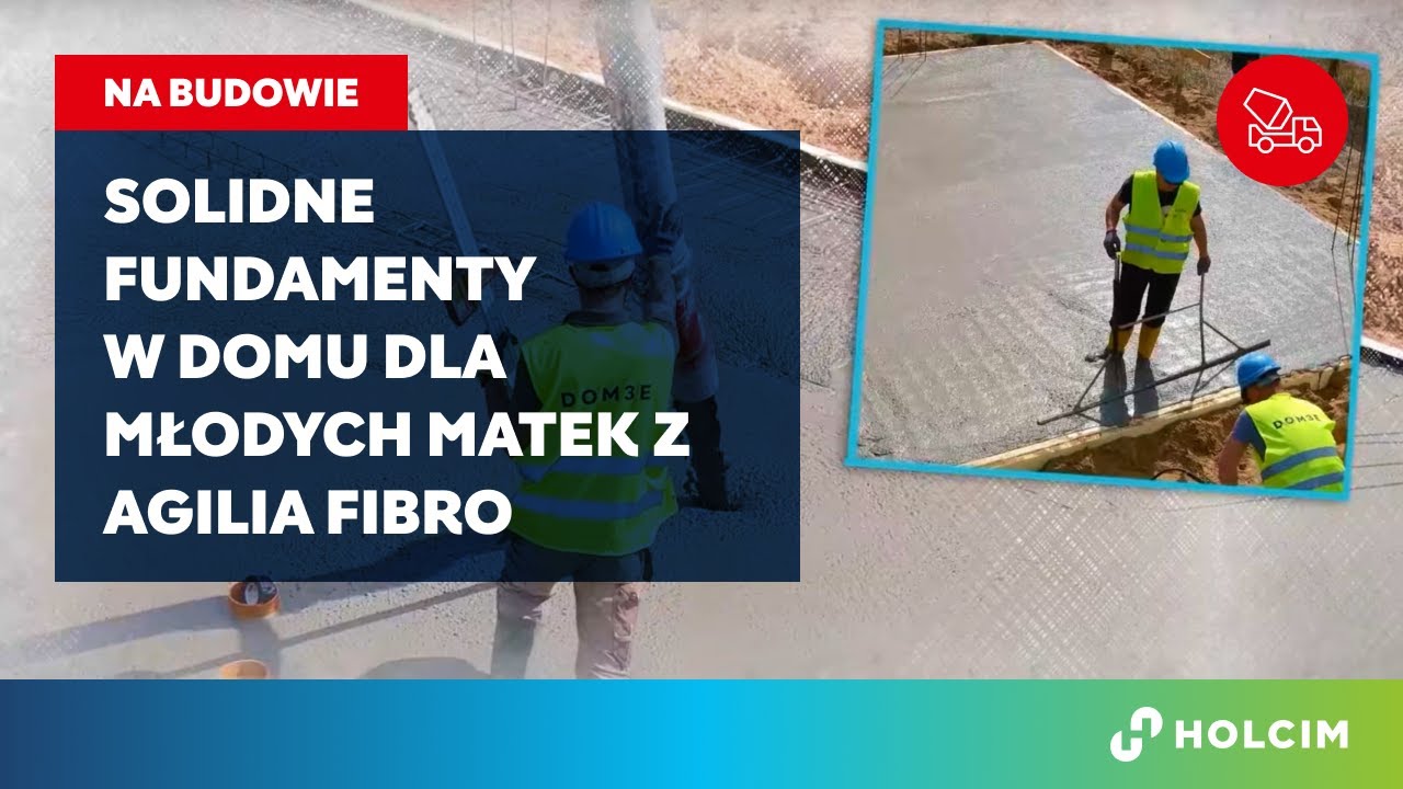 Agilia FIBRO - ekologiczne i ekonomiczne rozwiązanie do płyt fundamentowych