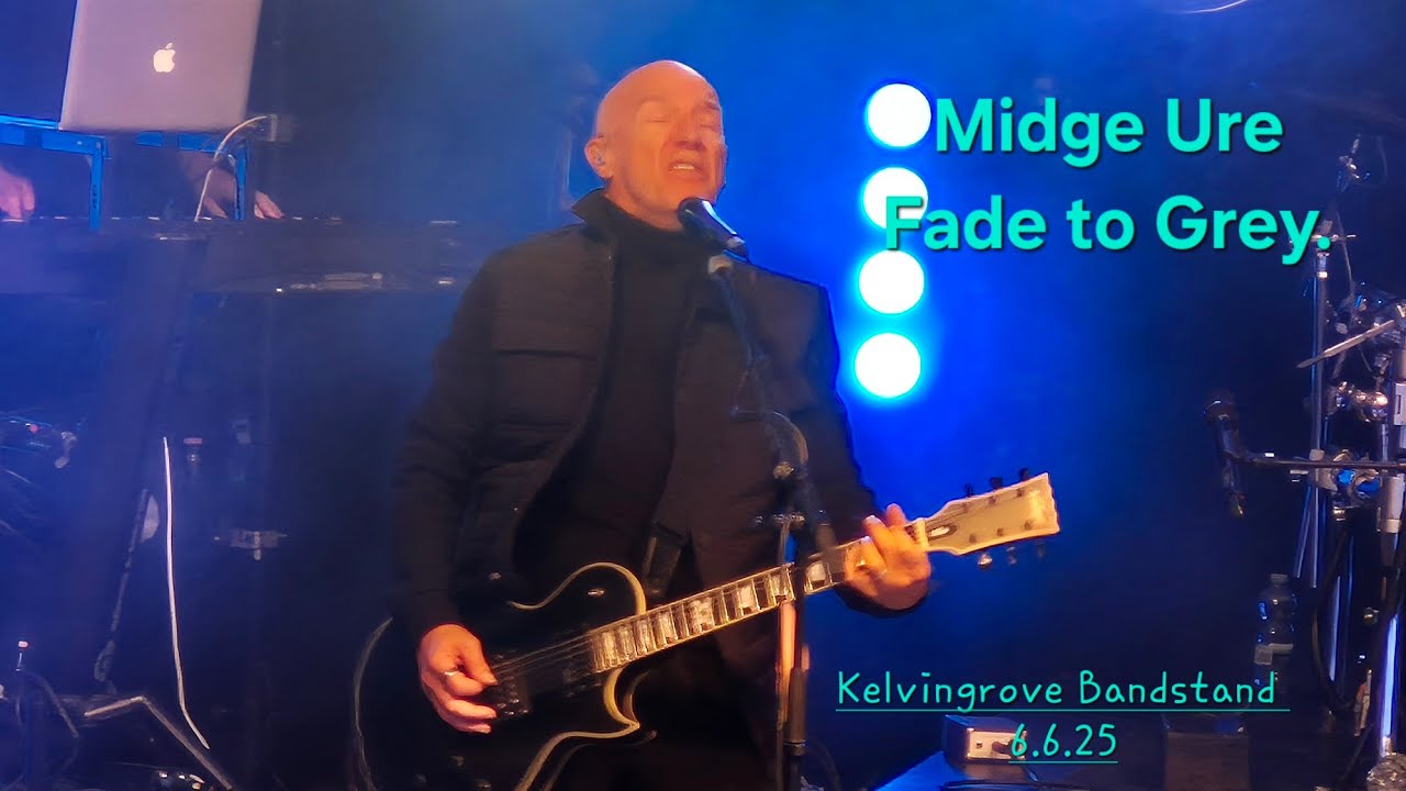 Midge Ure, Fade to Grey, Kelvingrove Bandstand 6.6.25