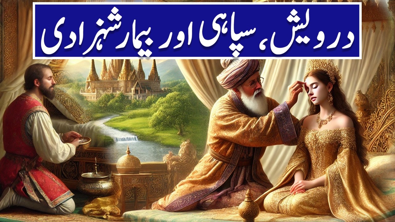 Darwesh Sipahai Aur Bemar Shehzadi ka Waqia - Urdu Moral Story