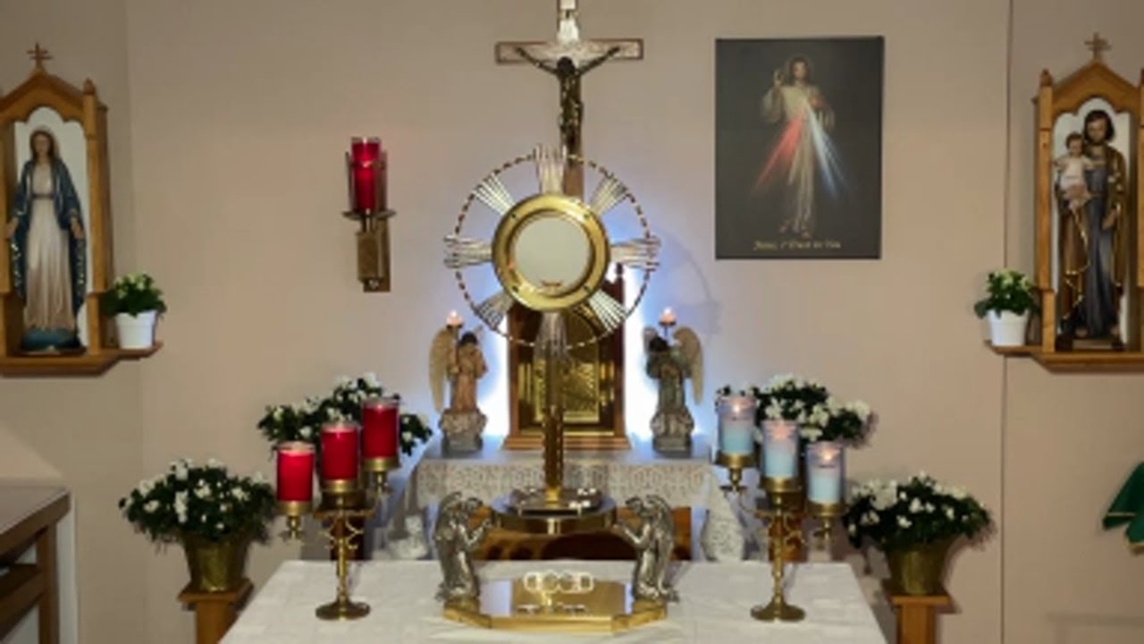 LIVE Eucharistic Adoration - Sisters of Divine Mercy