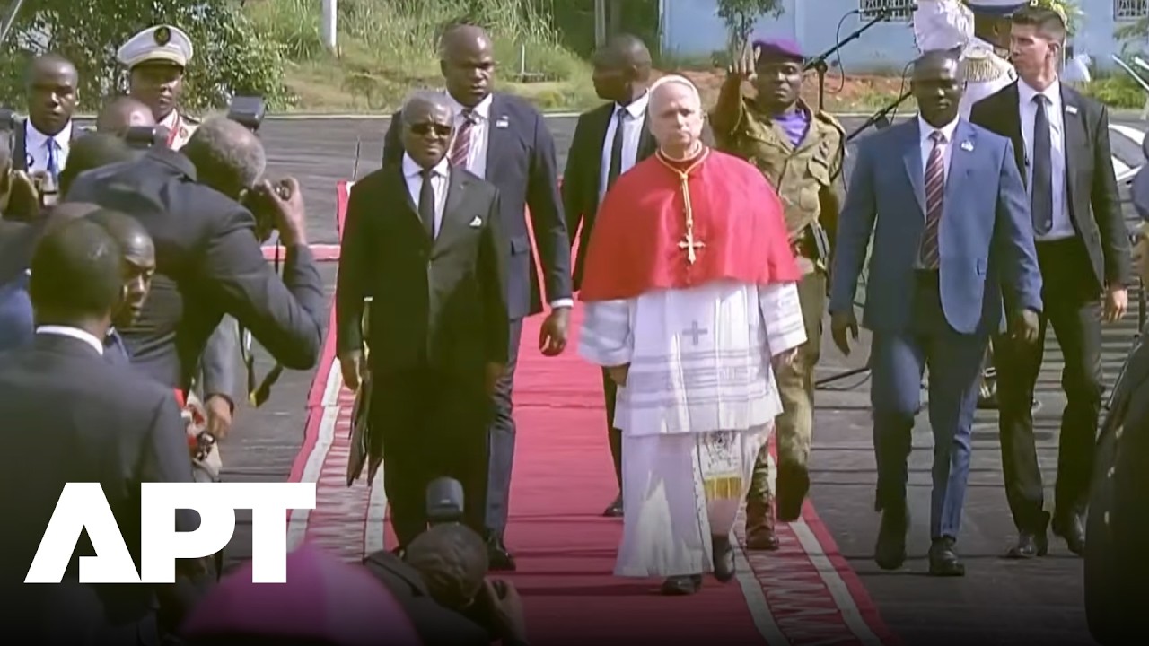 Pope Leo XIV Arrives In Cameroon, Receives Grand Welcome In Yaound&eacute; | APT