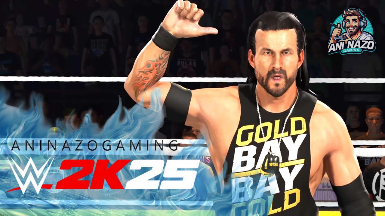 ADAM COLE w/ Entrance Theme, GFX Pack, Voiceover, Moveset | WWE 2K25 Mod Showcase