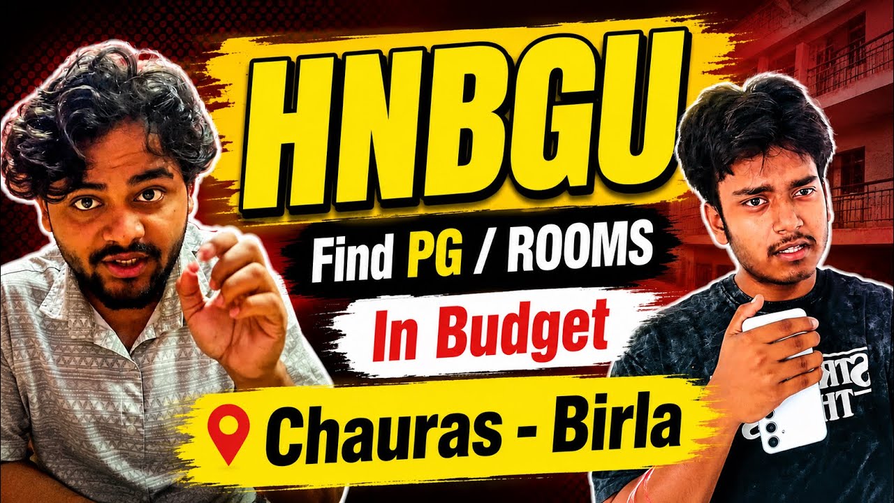 HNBGU Chauras PG & Rooms 2026 🏠 | Budget Rooms Near Birla Campus | Hostel, Rent & Facilities