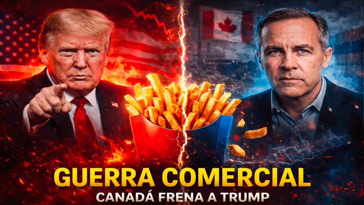 GIRO ESTRATÉGICO: Trump exige las papas de Canadá — Carney PARALIZA la comida rápida de EE.UU.