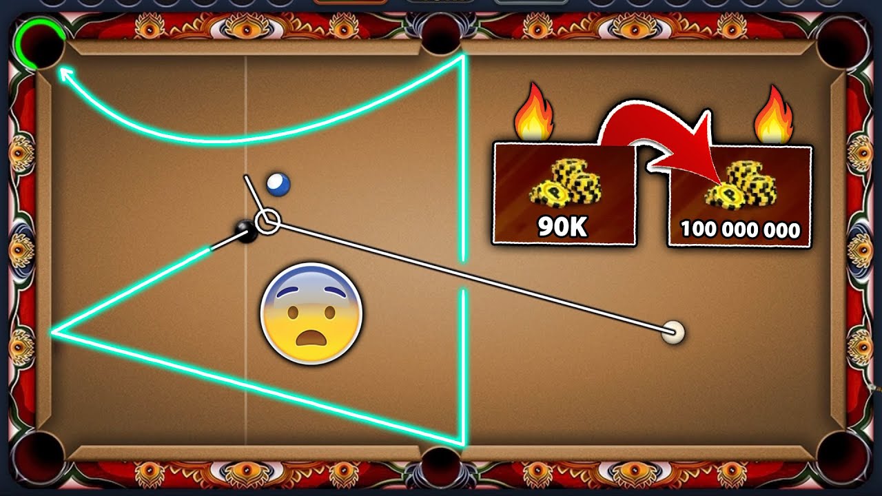 8 Ball Pool - From 90K Coins into 100M Coins - JAKARTA to BERLIN - GamingWithK