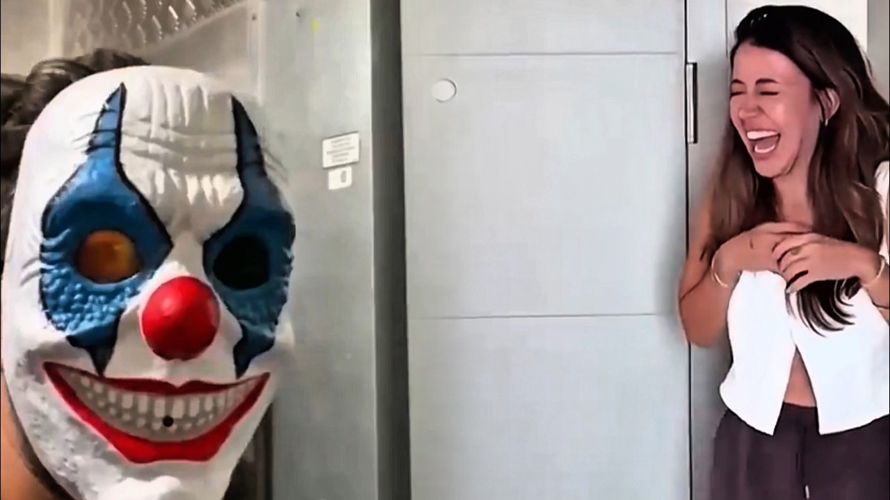TENTE NÃO RIR 🤣 Os Melhores SUSTOS da INTERNET Vídeos Engraçados SUSTOS INSANOS 14 Best funny scares