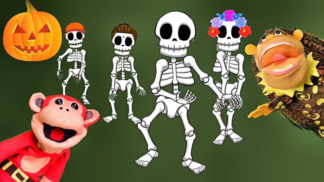 Halloween las mejores Canciones Infantiles | El Mono Sílabo | Barney El Camión |  Lunacreciente