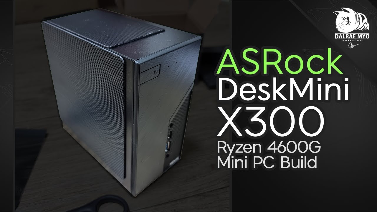 ASRock DeskMini X300 120W | Mini PC Build