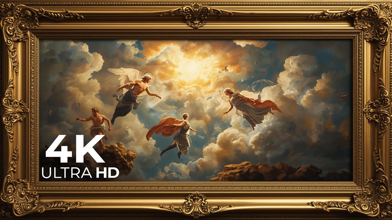 Heavenly Angels Classical Art | 4K Ambient TV Wallpaper