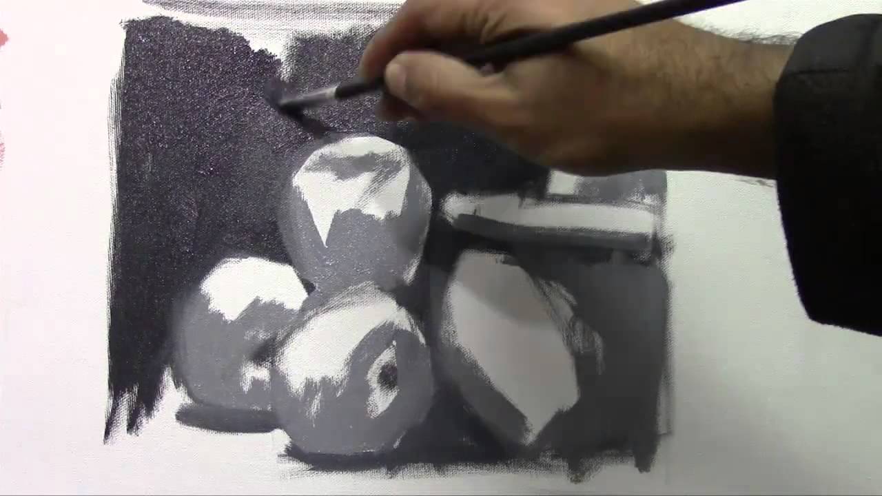 Aprende a  Pintar un bodegón parte 1