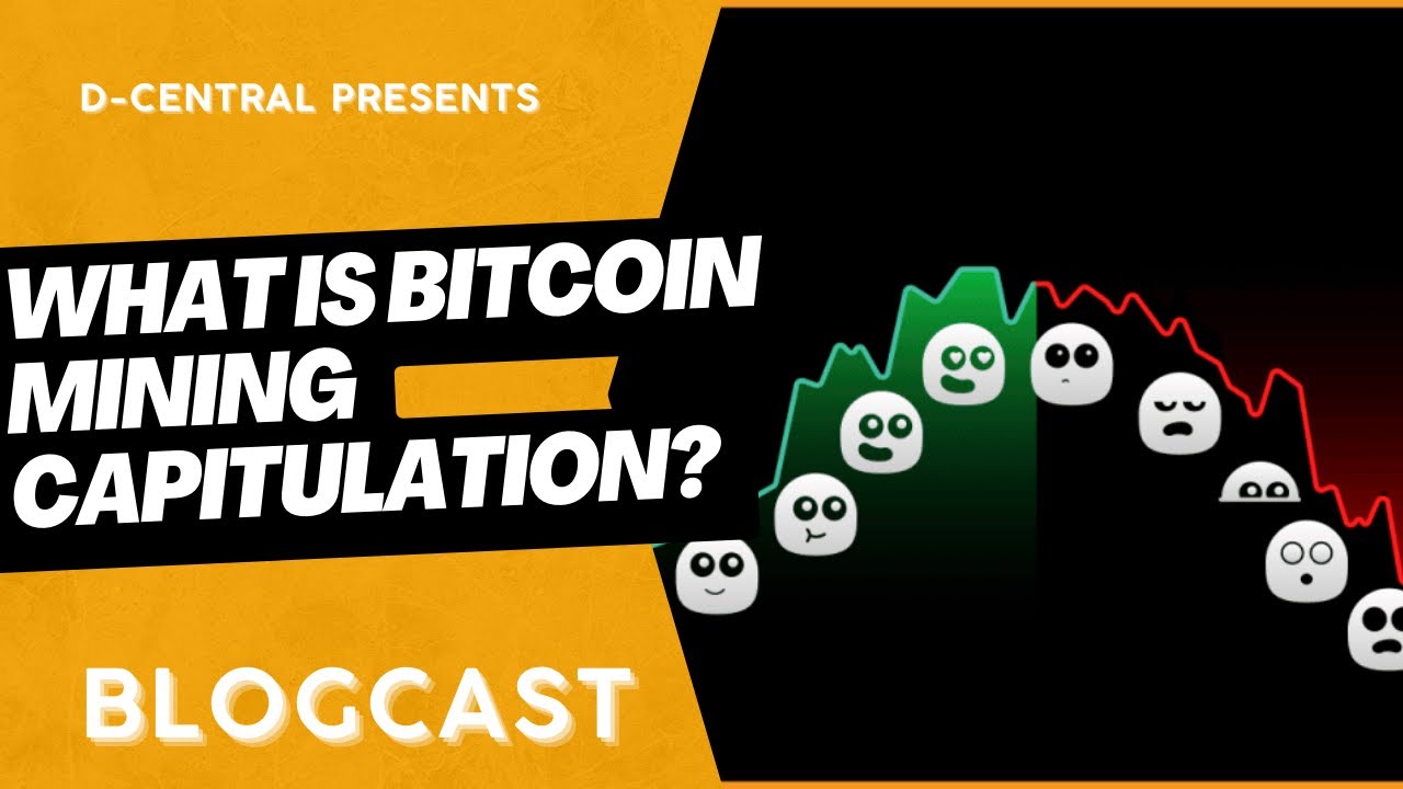 What is Bitcoin mining capitulation?