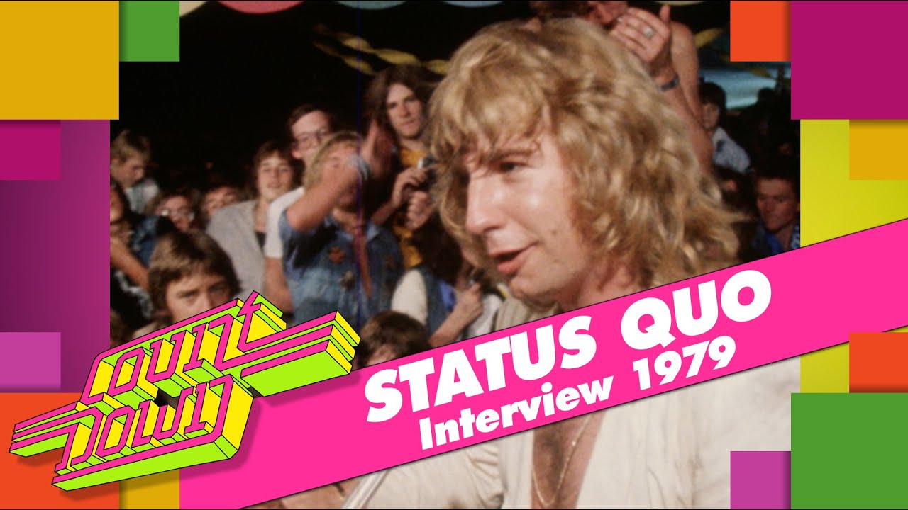 Status Quo Rick Parfitt on Dutch Fan Club Day  (Countdown Interview, 1979)