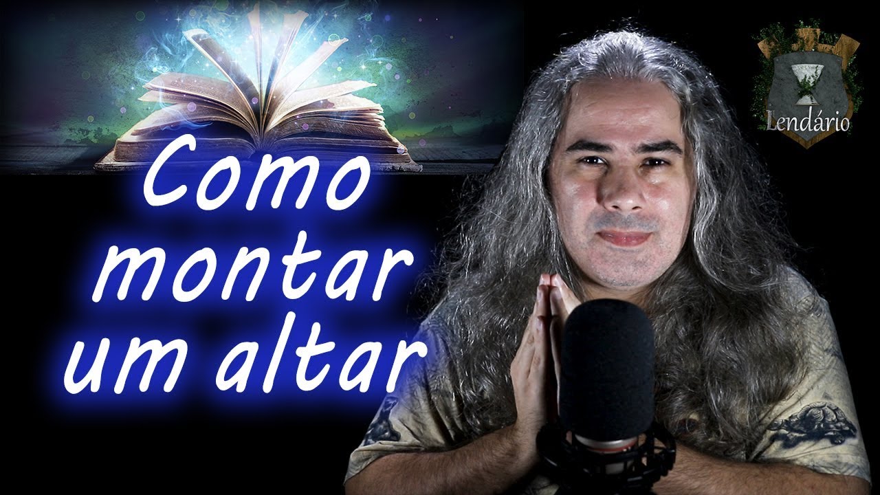 Como montar um altar magicko e espiritual.