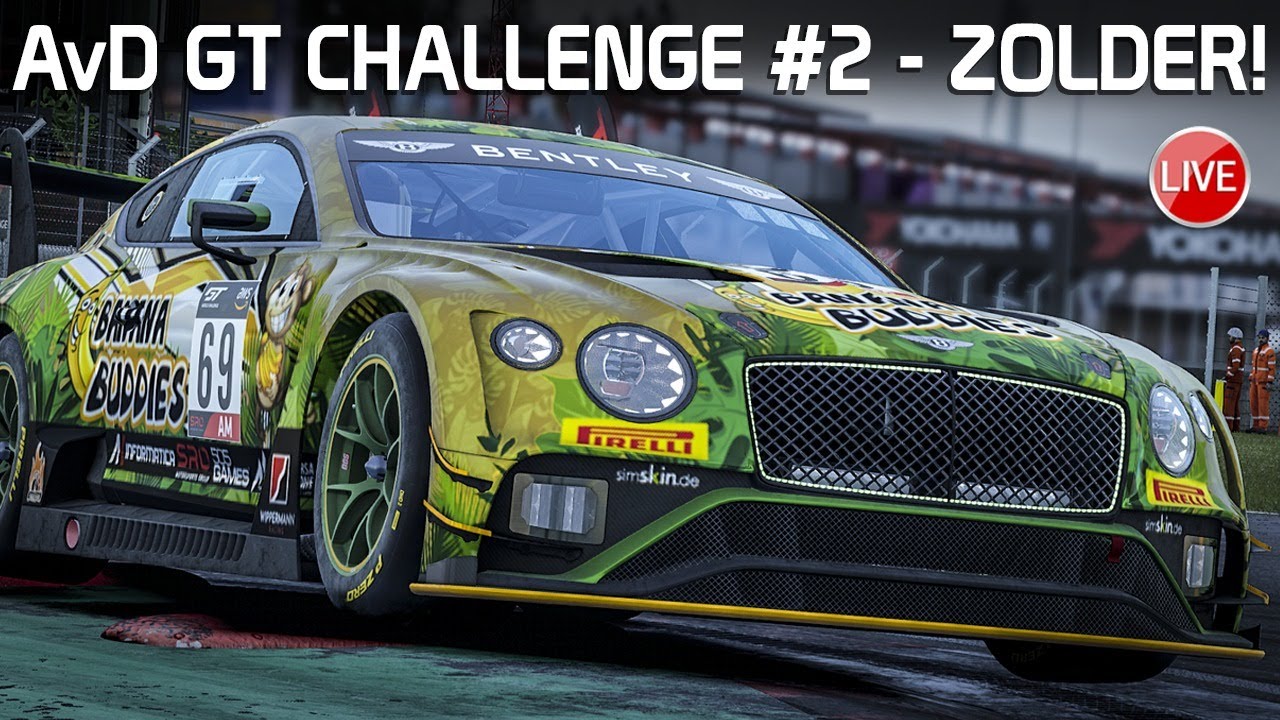 Banana-Buddies In Belgien! AvD GT Challenge Zolder! | LIVE | Assetto Corsa Competizione