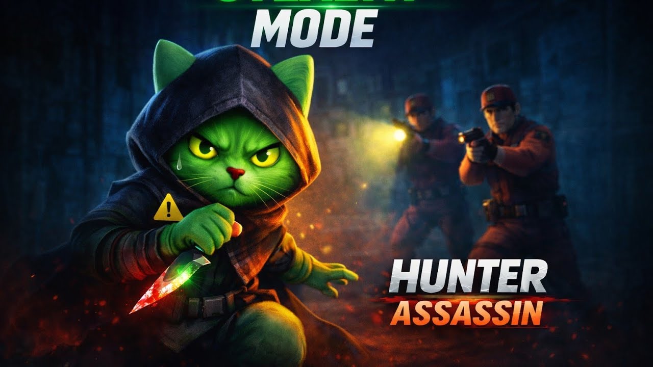Hunter Assassin 🔪 | Stealth Mode Gameplay | No Sound, One Mistake = Game Over