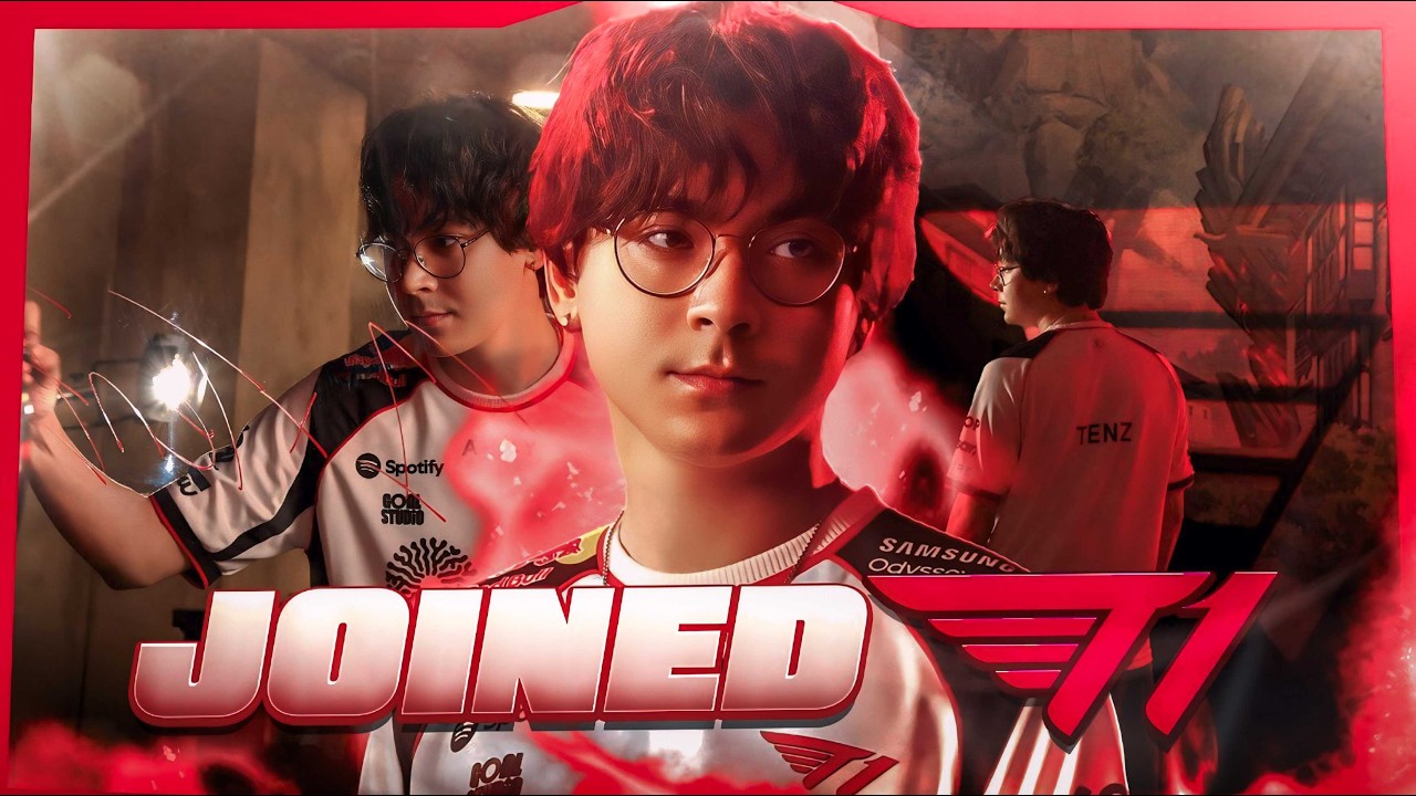MY FIRST GAME AS A T1 MEMBER !!! | TenZ