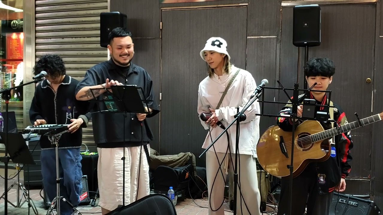 (Sing x Yaulam) True or False° ?° ?° 我有我愛你° @旺角站E2出口Busking 20/03/2024