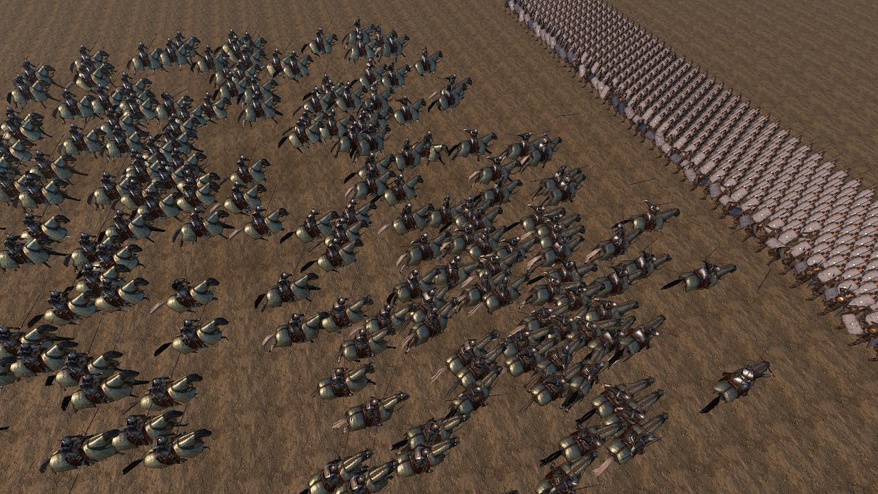 SHIELD WALL vs CAVALRY CHARGE - Mount & Blade 2 BANNERLORD