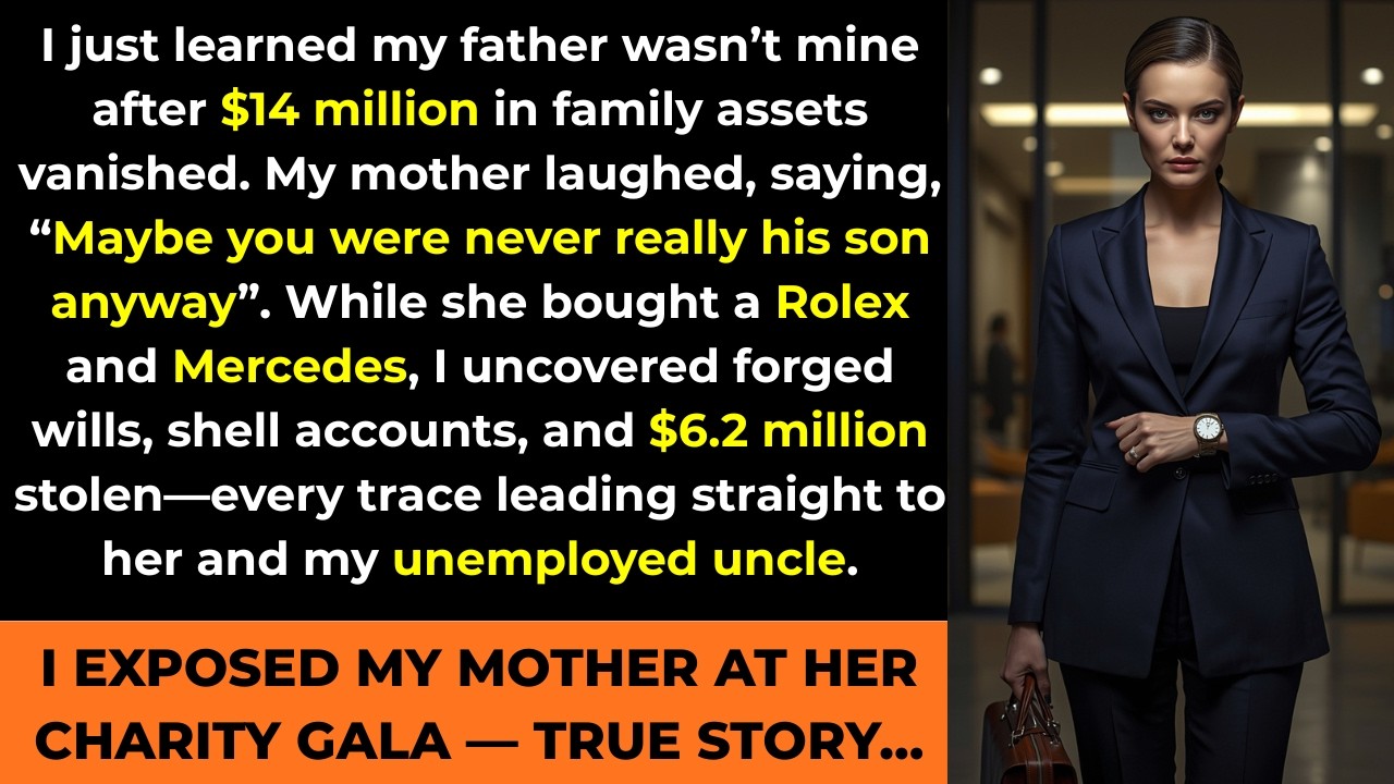 “She Bragged at the Charity Gala About Stolen Millions—Until I Exposed Her in Front of Everyone”