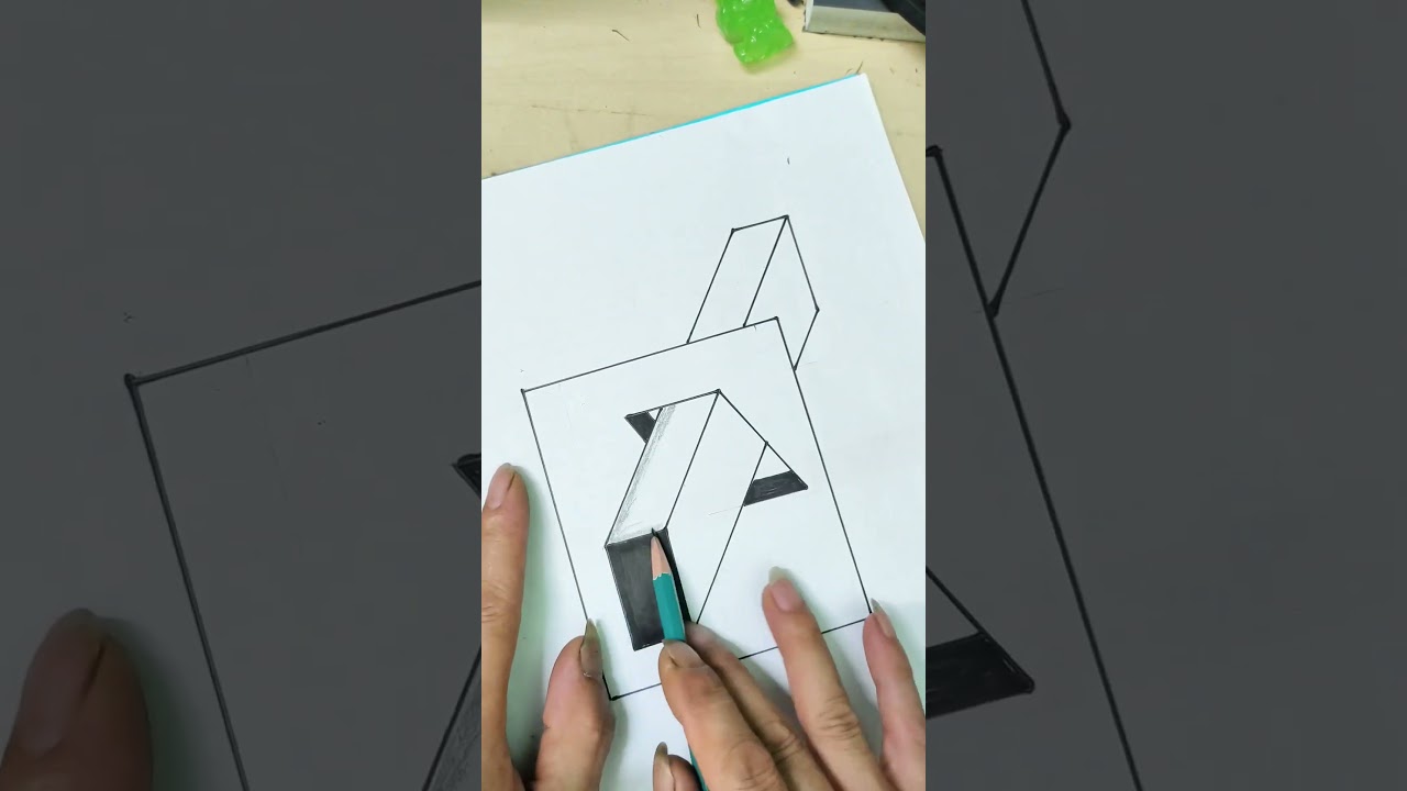 3d#3ddrawing #drawing #3dart #3dart4you #3d Nguyễn C&ocirc;ng Tiến #3d g&acirc;y ảo gi&aacute;c
