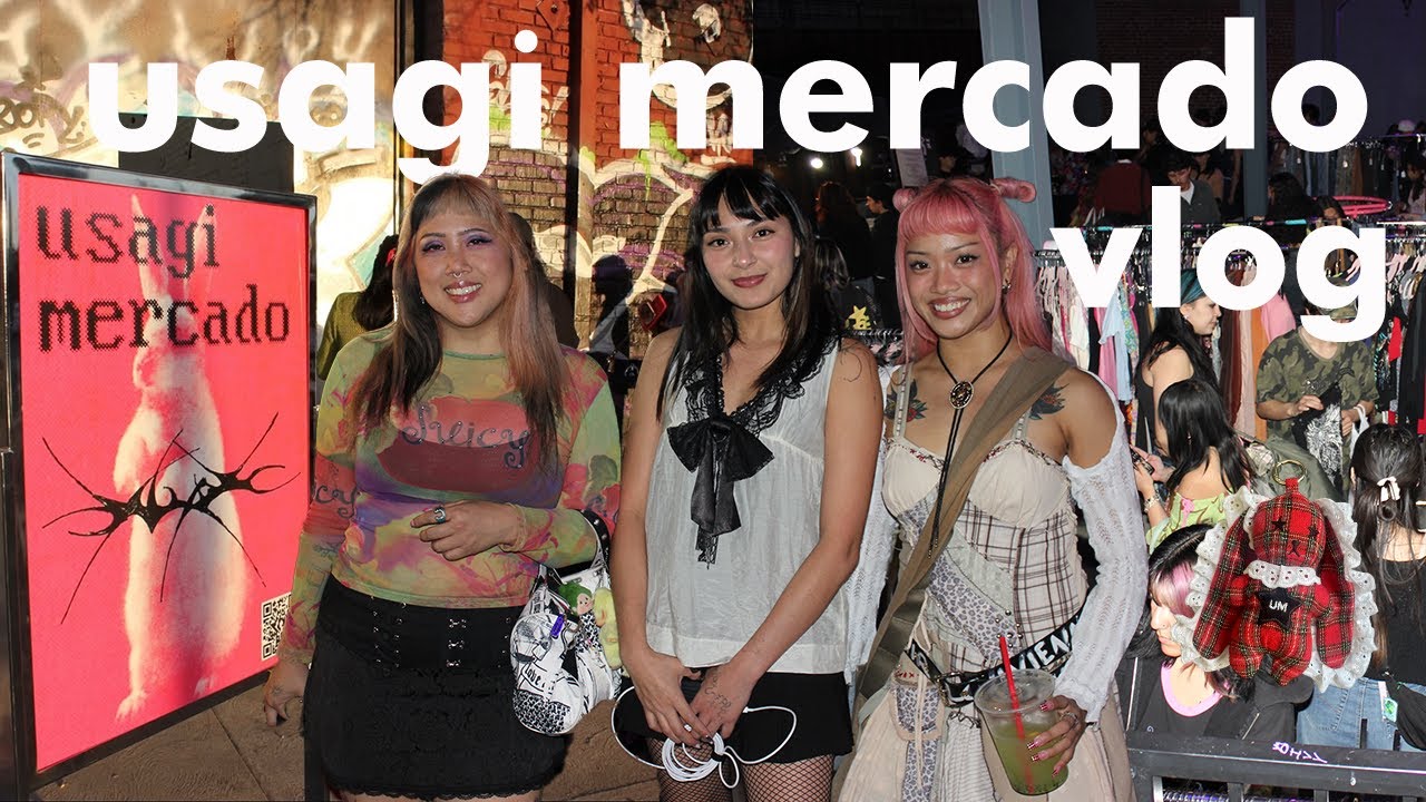 USAGI MERCADO VLOG //...they almost shut us down!!! (setting up + breaking down a market)