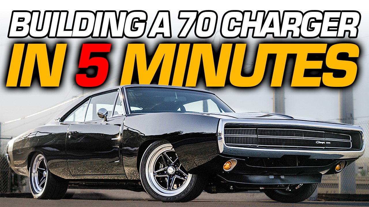 Building a 1970 HEMI Charger in 5 Minutes