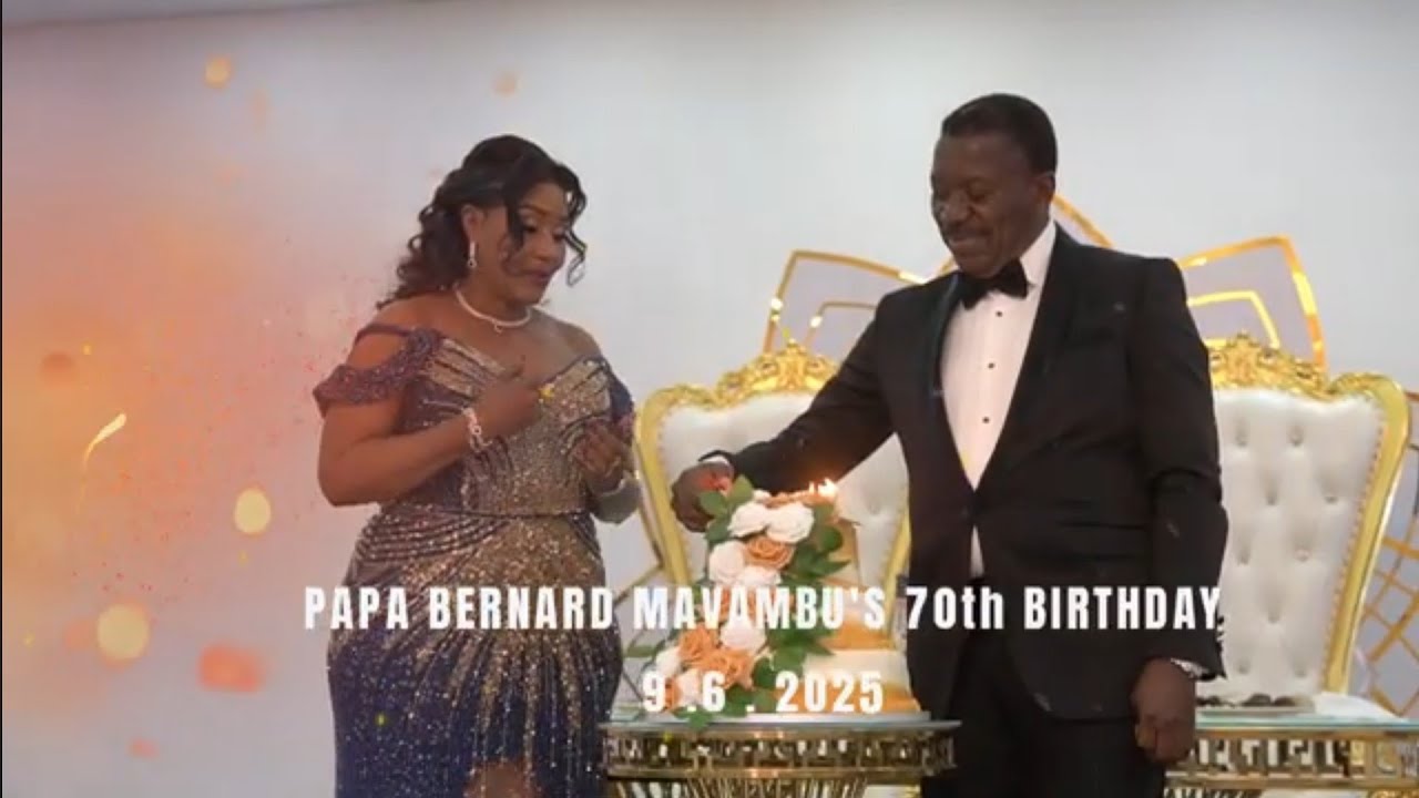 papa bernard mavumbu's 70th birthday