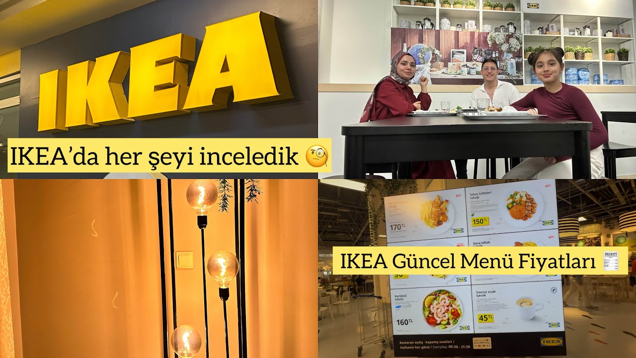 2025 En Güncel IKEA Turu | Fiyatlar Ne Durumda? 🛋️🛒 | IKEA Yemek Deneyimi 🍽️