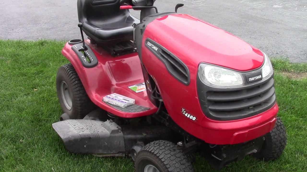 Craftsman Husqvarna Tractor Fix: Level Deck Hack