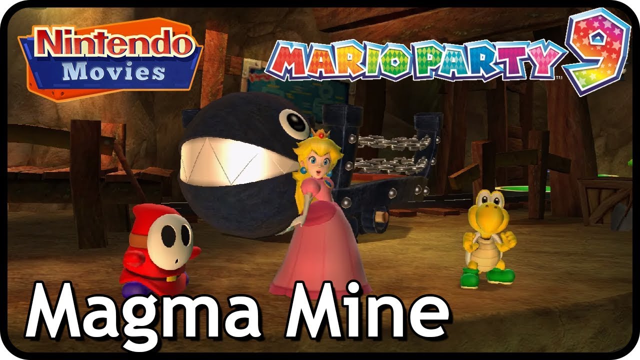 Mario Party 9 - Magma Mine (Multiplayer)