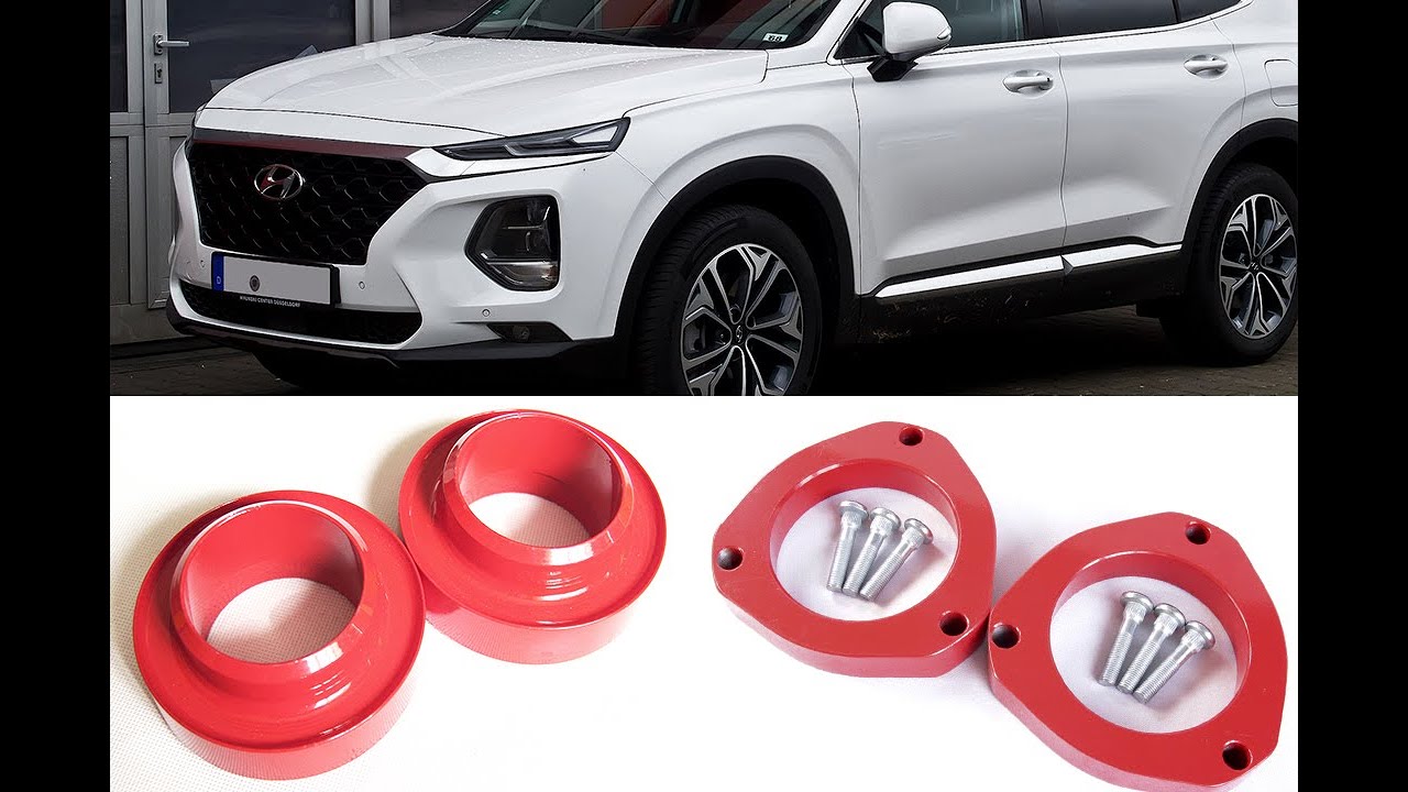 Hyundai Santa Fe Podniesienie Zawieszenia Dystanse Lift Kit podkładki