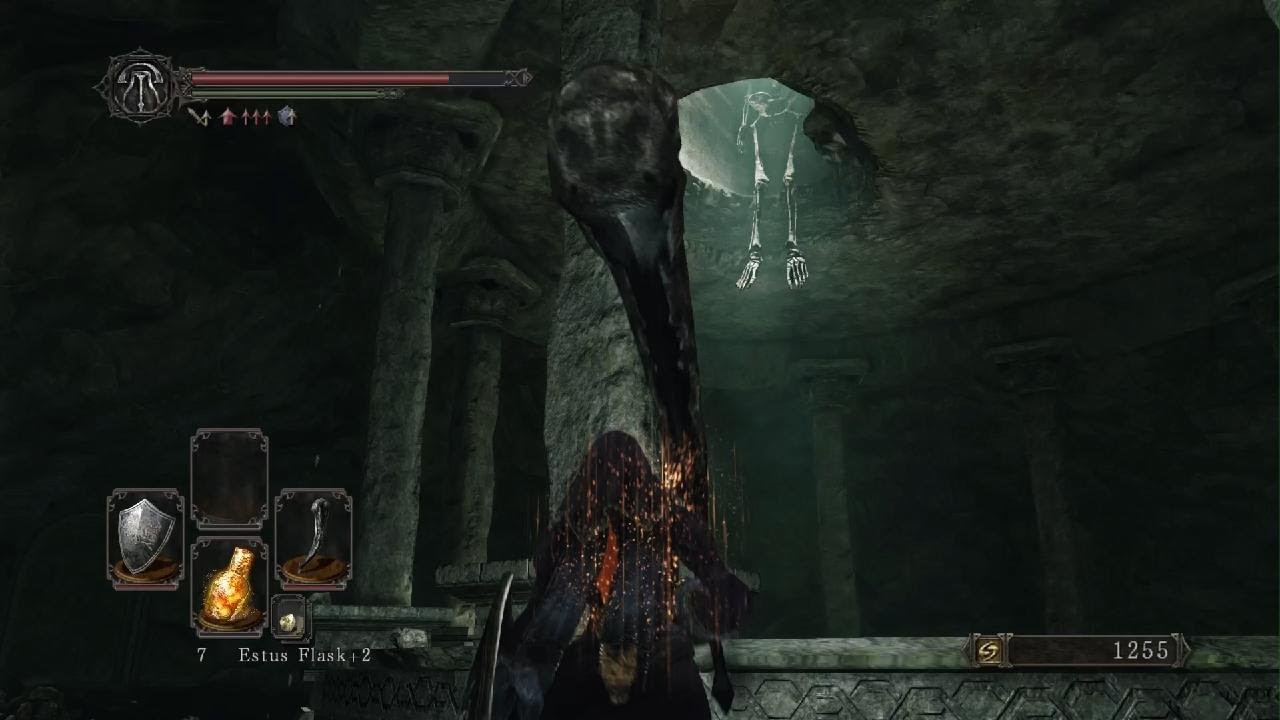 DARK SOULS II Strength Playthrough 045: Queen Dee Finds the Boss Room in the Grave of Saints