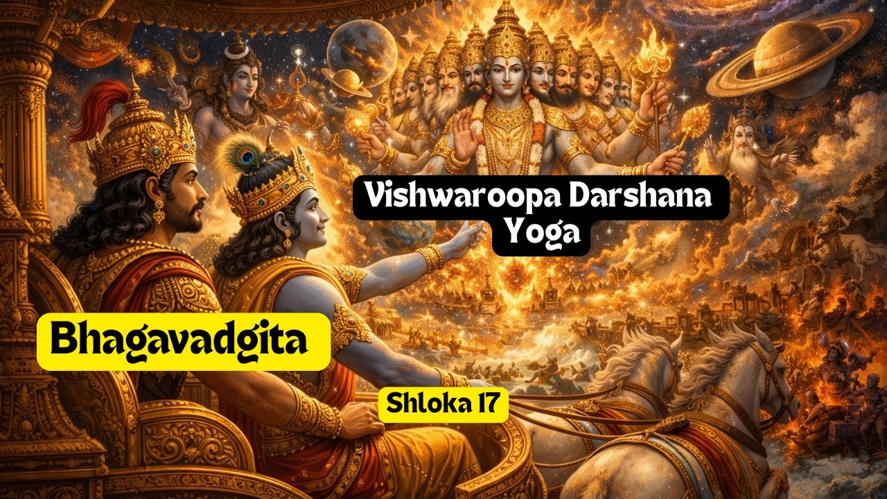 Master This Powerful Shloka in 180 Seconds | Bhagavad-Gita Chapter 11 Shloka 17