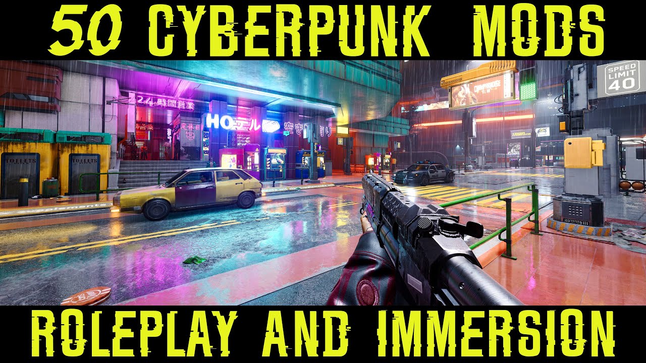 Лучшие ролевые моды и моды для погружения в Cyberpunk 2077