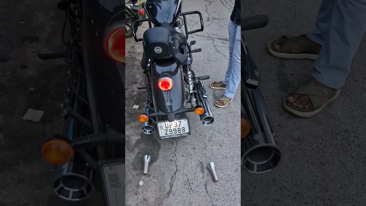 super meteor 650 sound without db killer🚀🚀