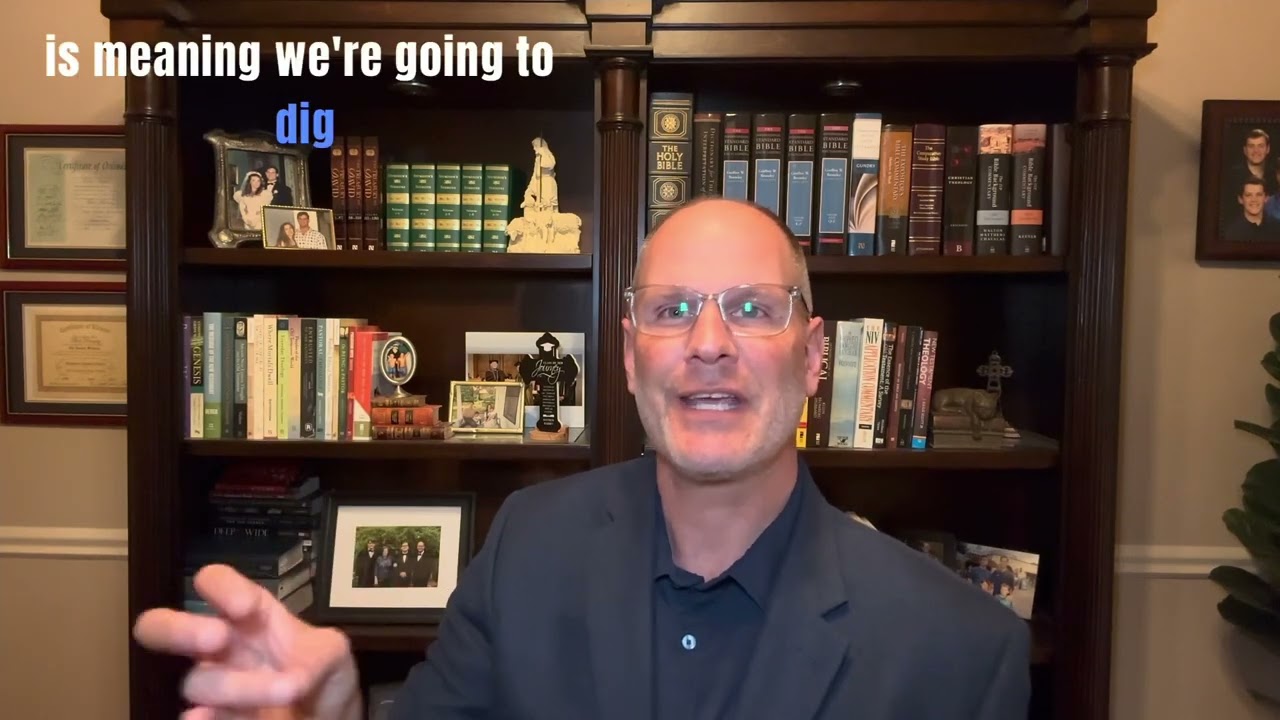 Teaching on Christological eschatology lesson one.