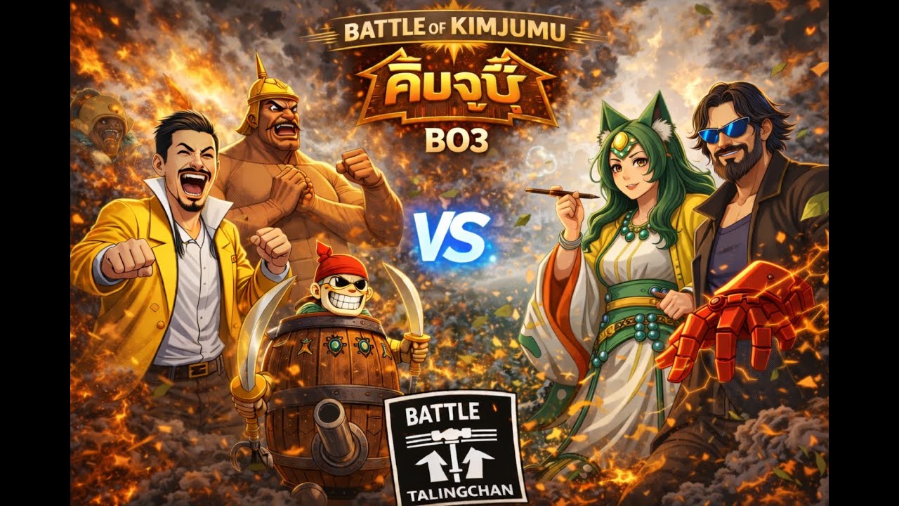 Battle of talingchan BO3 | แรน จ๊วดๆ  VS อินาริ hand disruption | #battleoftalingchan