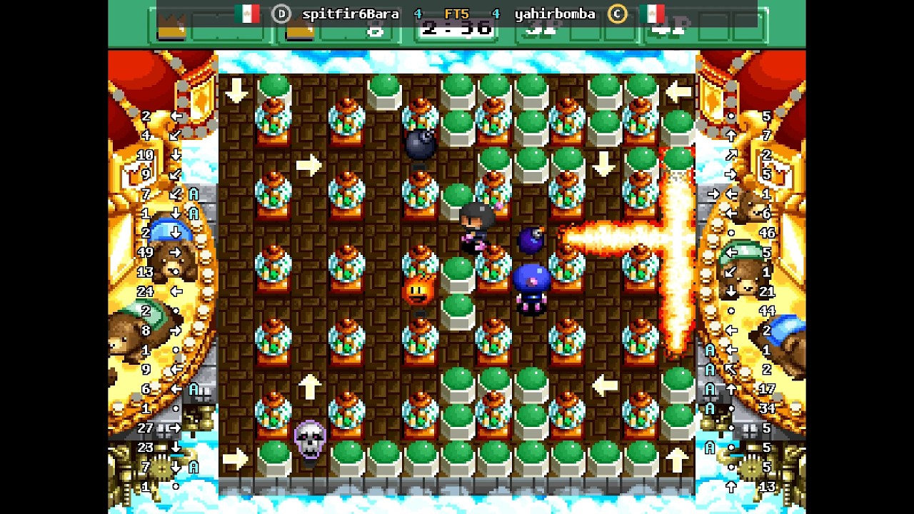 Neo Bomberman - 🇲🇽 spitfir6Bara(D) vs 🇲🇽 yahirbomba(C) | Fightcade (2026-03-13 00:42 UTC)