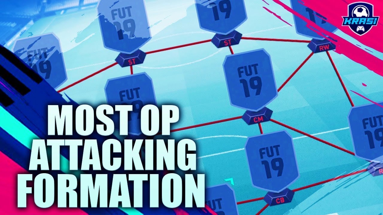 FIFA 19 MOST OP ATTACKING FORMATION TO USE - BEST TACTICS & GAME PLANS FOR 4-2-4 FORMATION