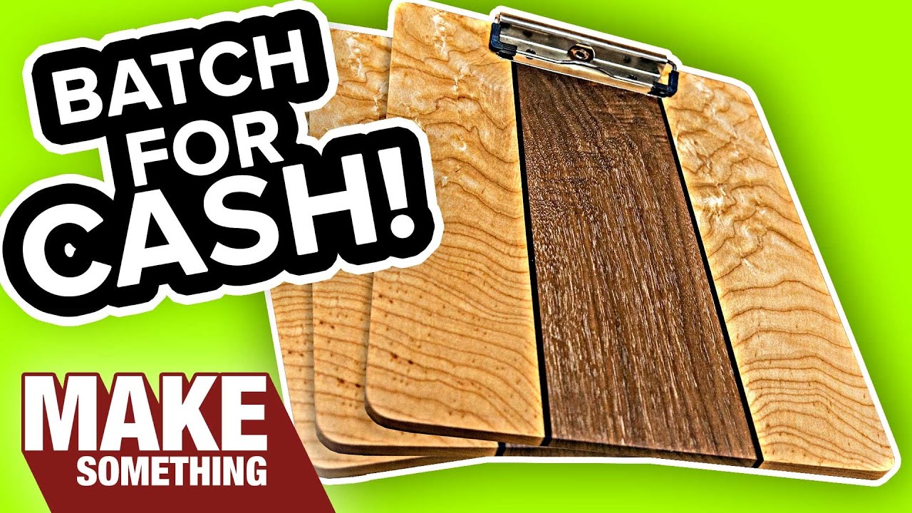 How to Make a Super Awesome Fancy Clip Board | Woodworking Project