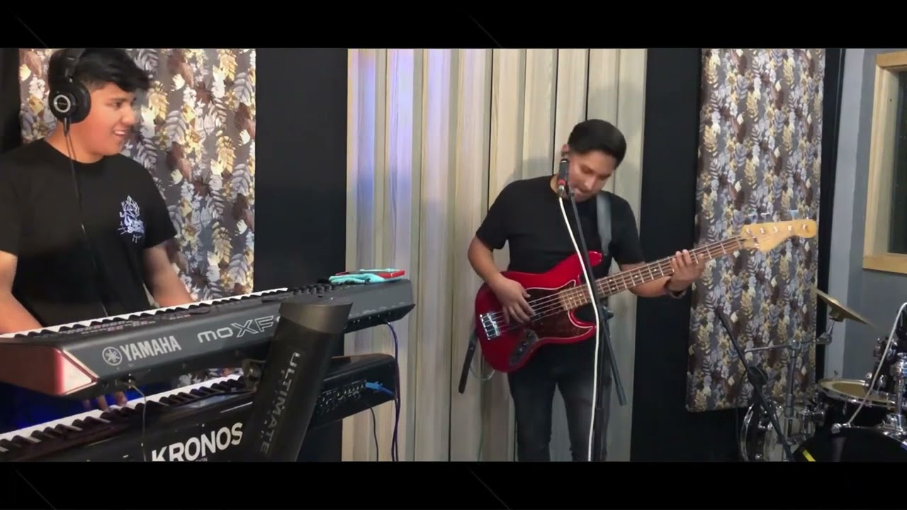 Cumbias Cristianas (Grupo la unción por siempre)sesiones en vivo desde el estudio #viralvideo #short