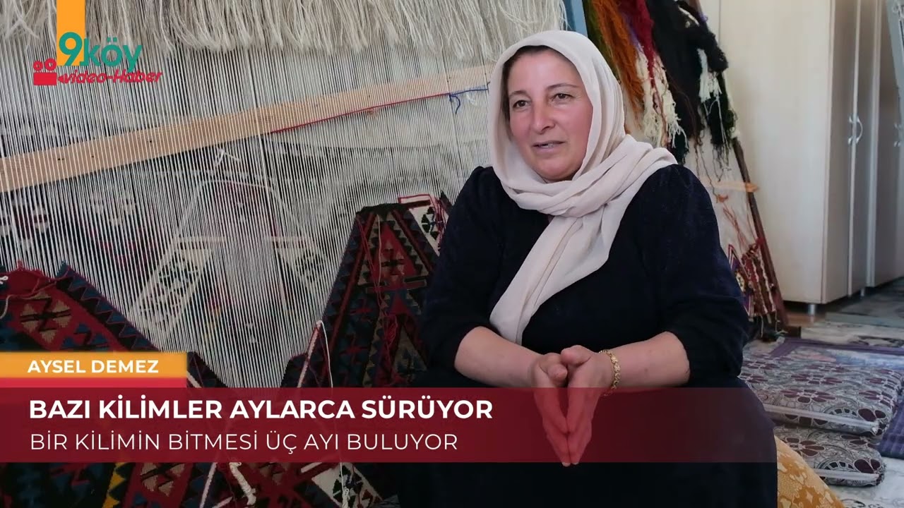 Kadın emeği ile bugüne gelen sanat: Kilim Dokumacılığı