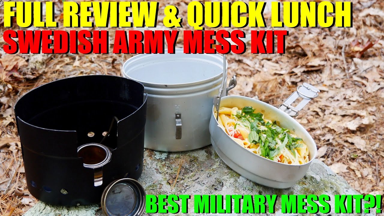 ЛУЧШИЙ военный котел - Trangia Mess Kit шведской армии!
