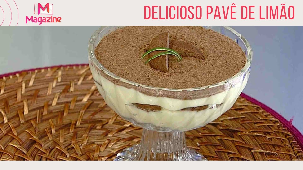 RECEITA: Como fazer um delicioso PAVÊ DE LIMÃO
