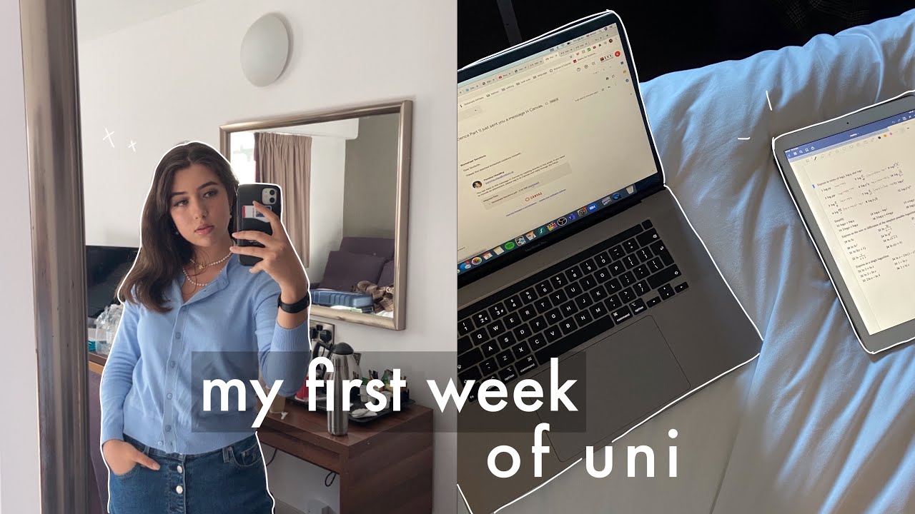 uni diaries | my first week of *online uni* & living alone 🦋