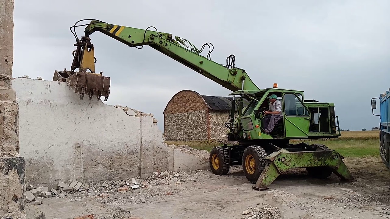 Rozbiórka na całego🔥Fortschritt t 174-2  & JCB 530-70 w MEGA AKCJI