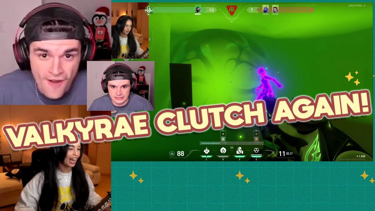 Nice :) BEST CLUTCH from Valkyrae while CURSING at Sykkuno's trolling of Foolish